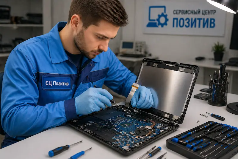 Ремонт шлейфа матрицы ноутбука в посёлке Электроугли