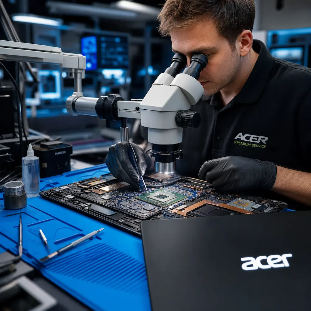 Замена видеокарты ноутбука Acer в посёлке Электроугли