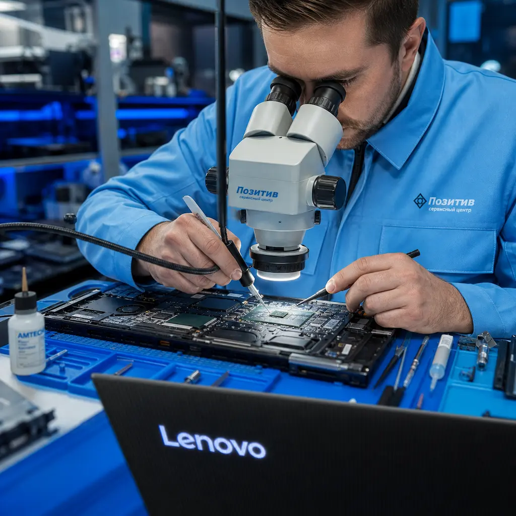 Замена видеокарты ноутбука Lenovo в посёлке Электроугли