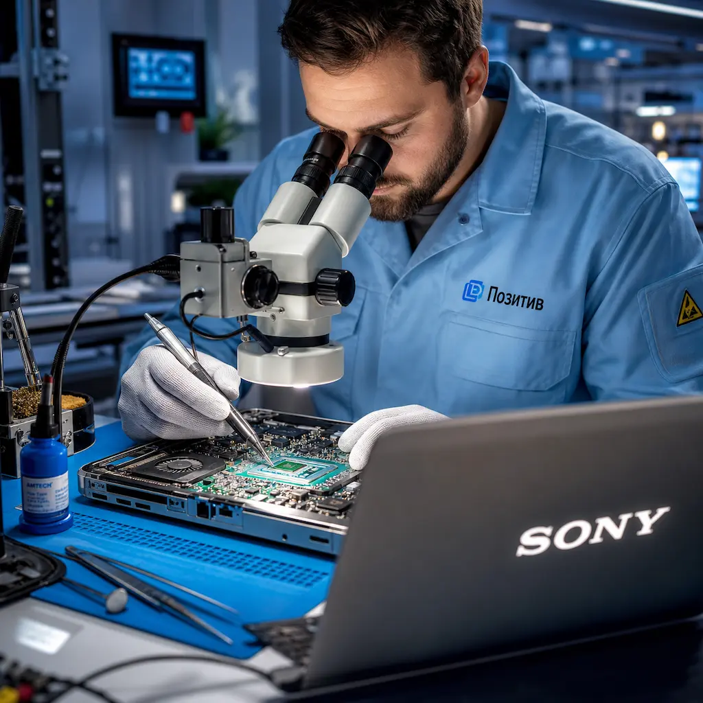 Замена видеокарты ноутбука Sony в посёлке Электроугли