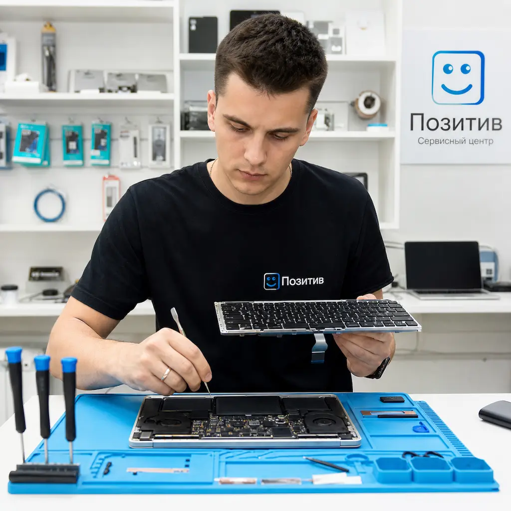 заменить клавиатуру на Apple Macbook в посёлке Электроугли
