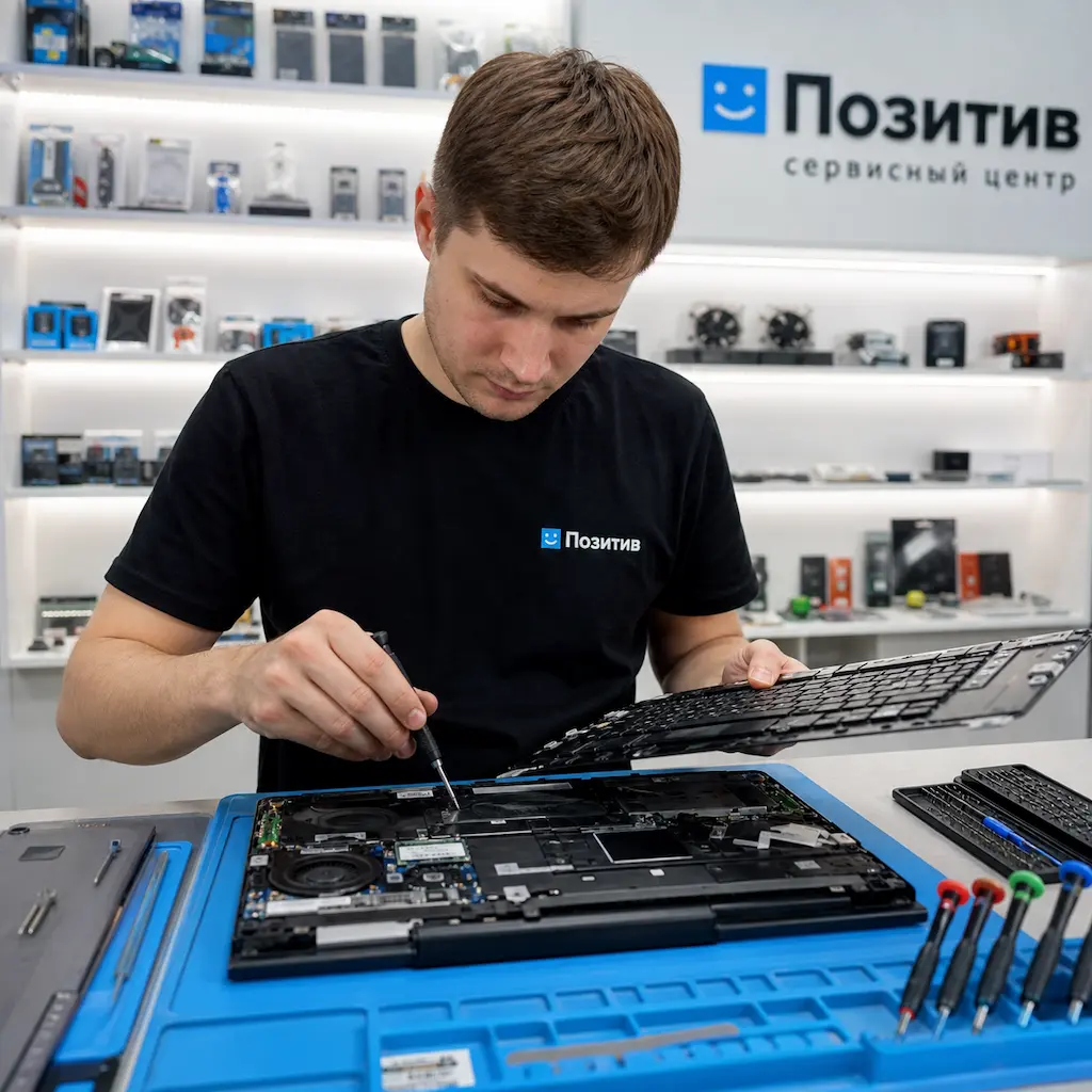 заменить клавиатуру на ноутбуке Samsung в посёлке Электроугли