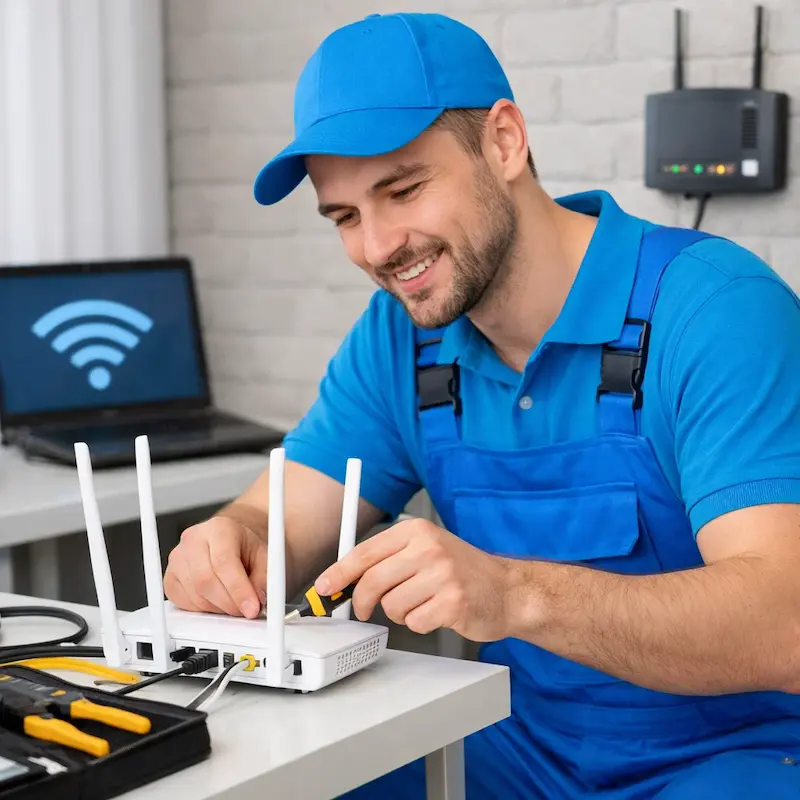 Настройка Wi - Fi в посёлке Электроугли