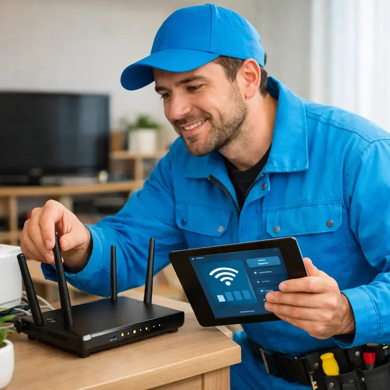 Настройка Wi-Fi для квартиры, дома и офиса в посёлке Электроугли