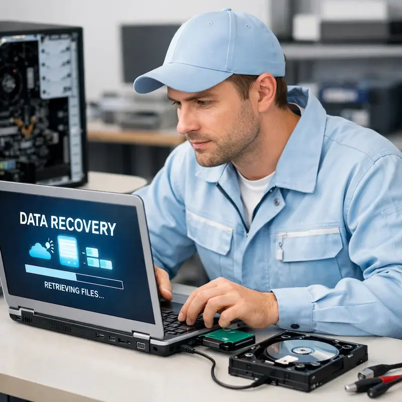 Восстановление данных и файлов в посёлке Электроугли