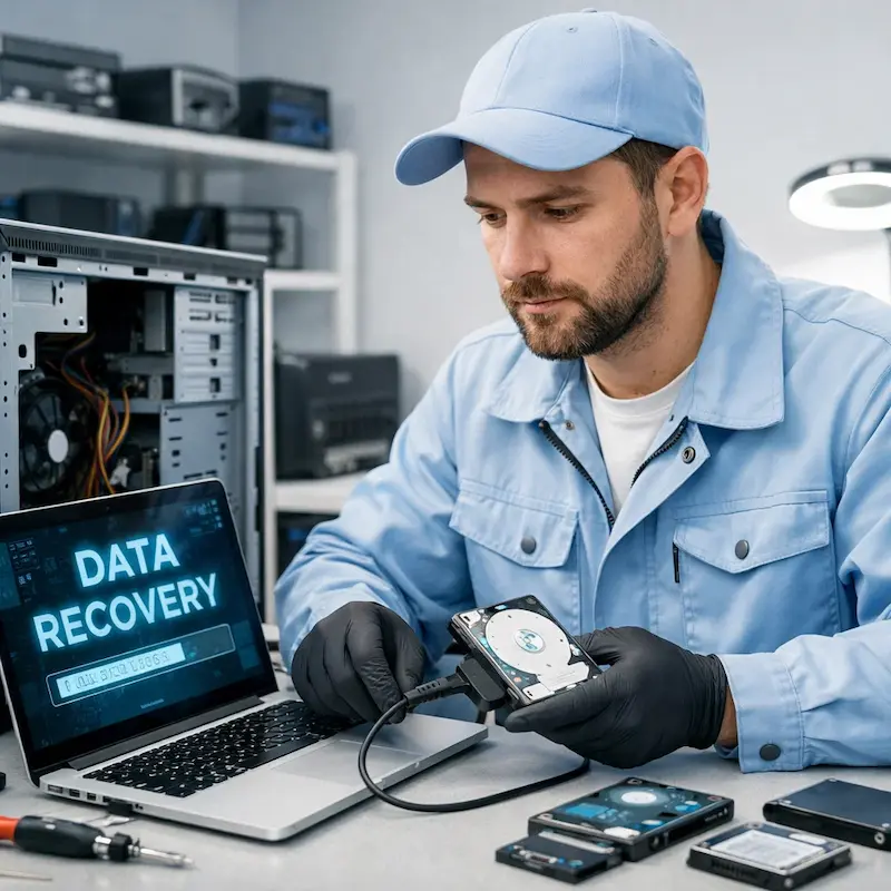 Восстановление файлов в посёлке Электроугли