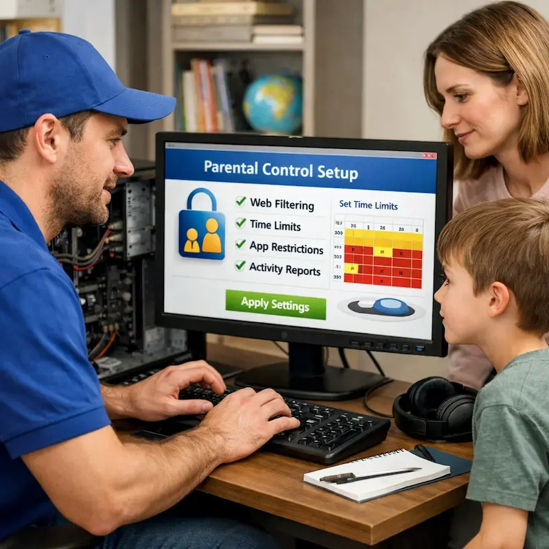 установка родительского контроля в посёлке Электроугли