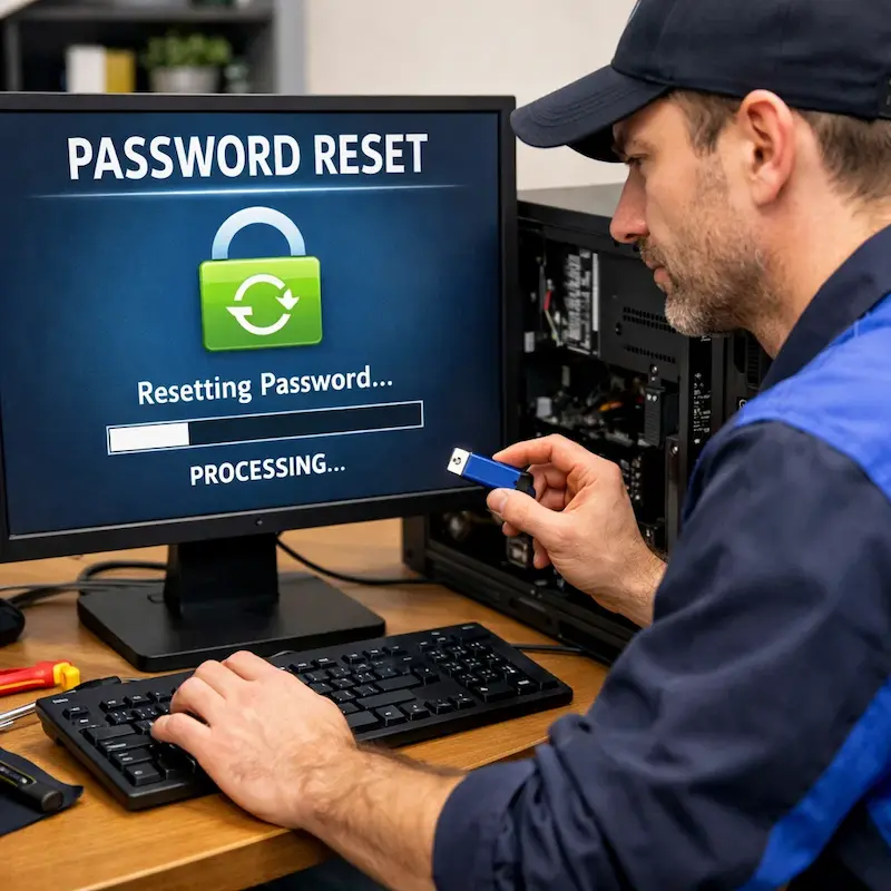 Удаление пароля на компьютере в посёлке Электроугли