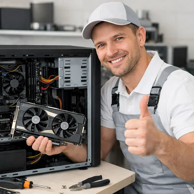 Замена видеокарты ПК в посёлке Электроугли