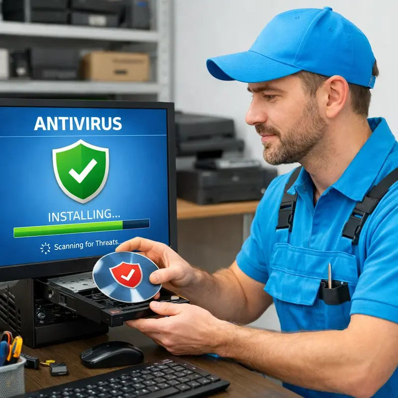 Установка антивируса в посёлке Электроугли на дому