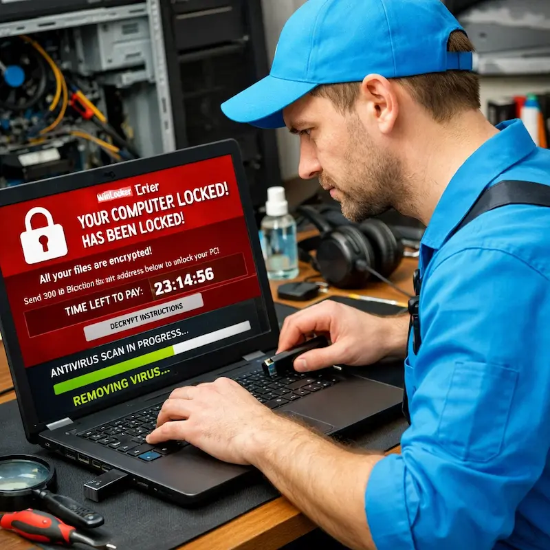 Удалить винлокер в посёлке Электроугли